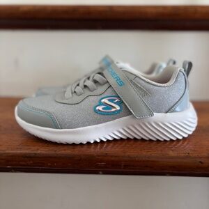 Kids • Skechers Bounder - Groovy Girl - Easy On Sneakers Size 3